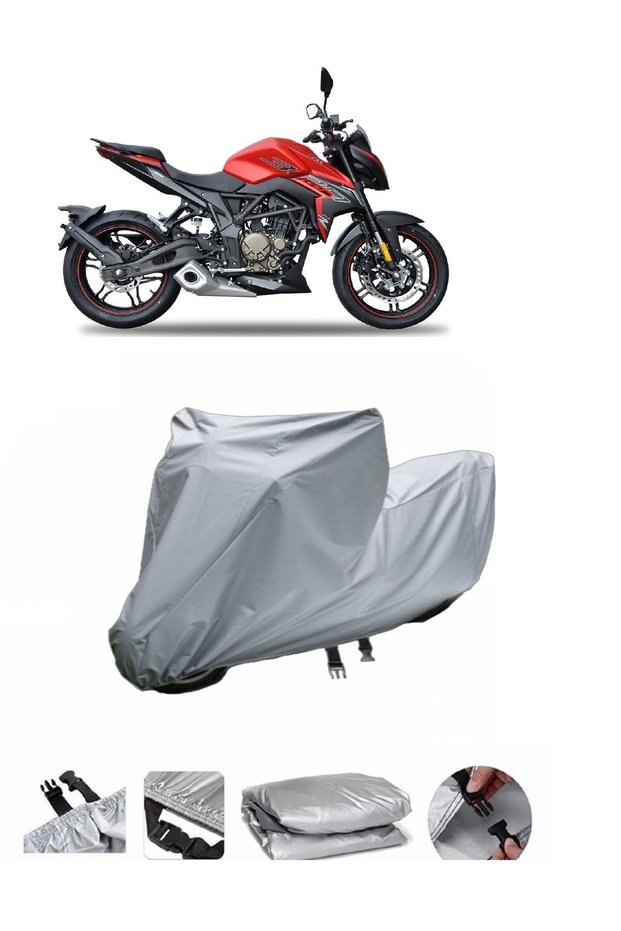 The Voge 300 R Motorcycle Cover is not compatible with the rear Bag .
