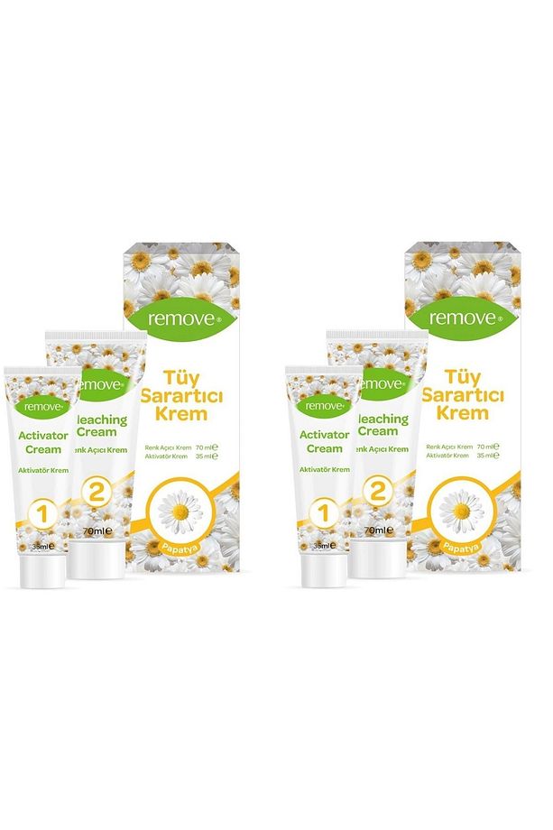 Tüy Sarartıcı Krem 70 ml 35 ml X 2 Adet - 1