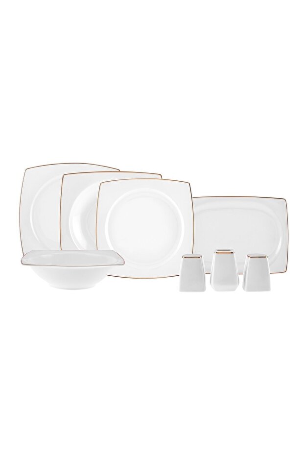 Karaca Fine Bone Jamie Gold Servis Tabağı - 2