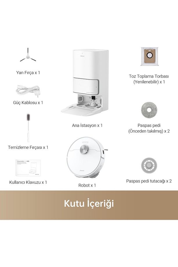 Ultra Robot Süpürge Çöp Boşaltma İstasyonlu  5300 Pa - 2