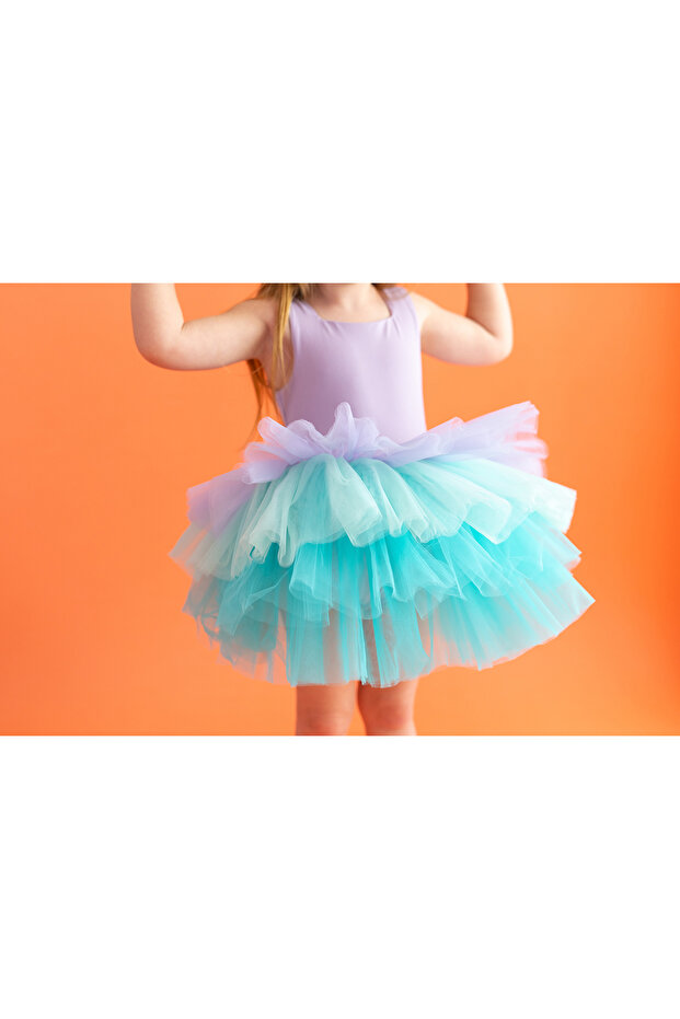 Lila Tütü Elbise - 3