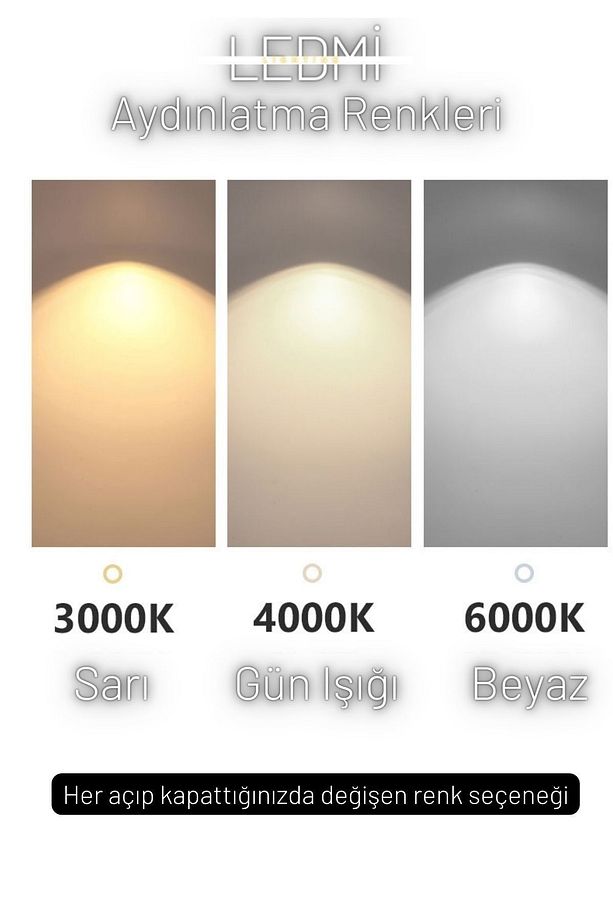 Kare Model Led Avize, 3 Renk Aydınlatmalı Kumandalı Dimmerli Modern Tavan Avizesi,salon,ofis Avizesi - 8