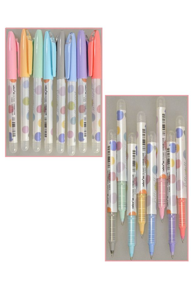 Roller Tükenmez Kalem 8li CS-R482 - 1