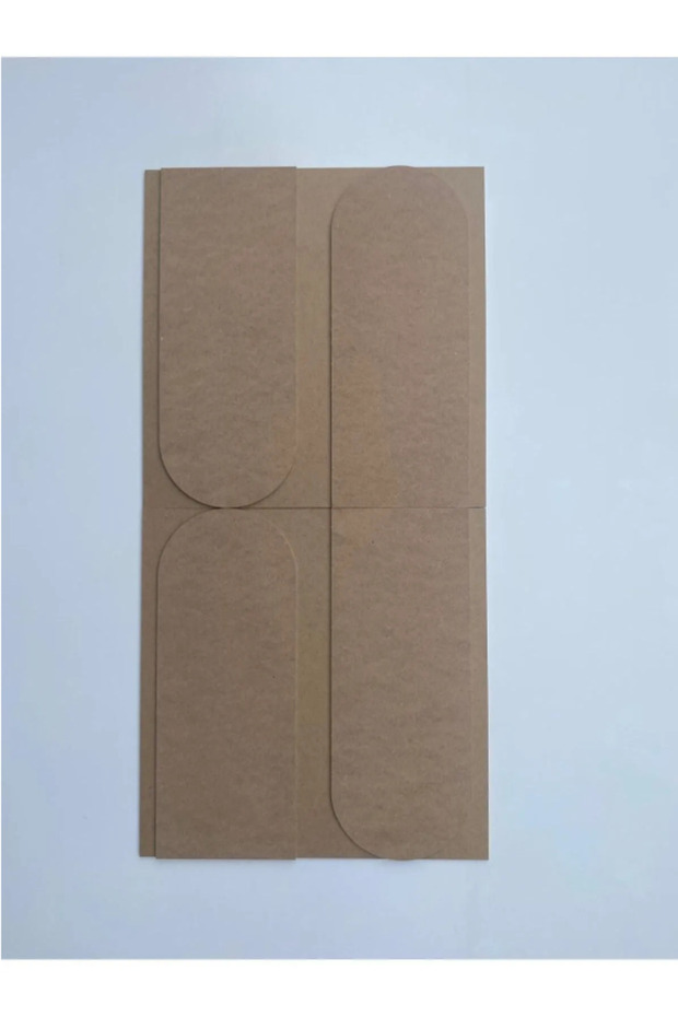 HAM DUVAR PANELİ (2 ADET) Dekoratif, Duvar Çıtası, Ahşap Duvar Paneli, Boyanabilir, Ham, Mdf - 2