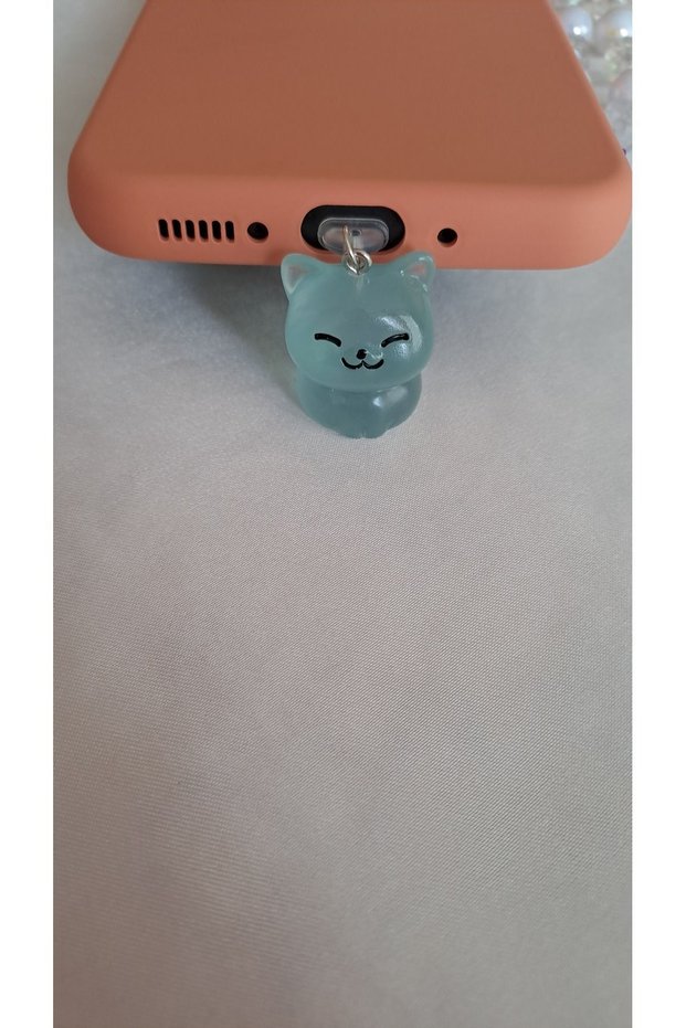 C Type Phone Charm Cat 2.5 cm Kitten Cute Ornament