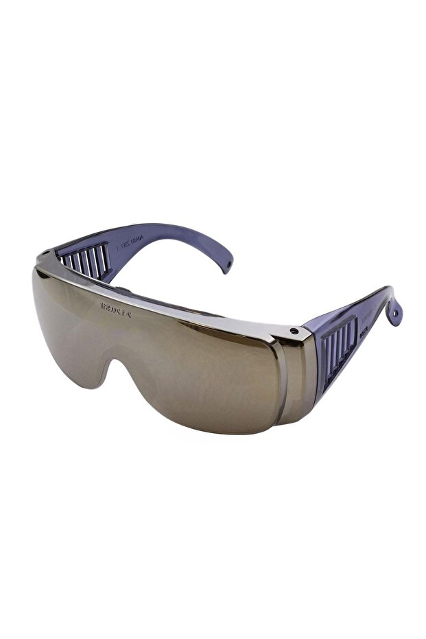 Work Safety Goggle Burr Protective Glasses Mirrored Silver Antifog