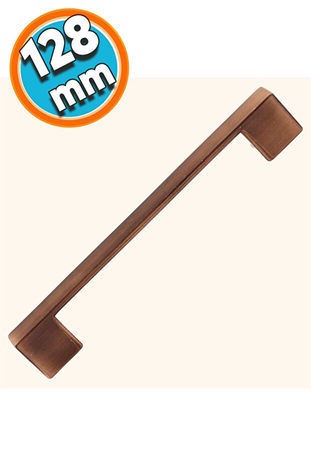 Kitchen Handle Drawer Cabinet Door Handle Metal Handle Furniture Cabinet Handles 128 mm Anik Copper