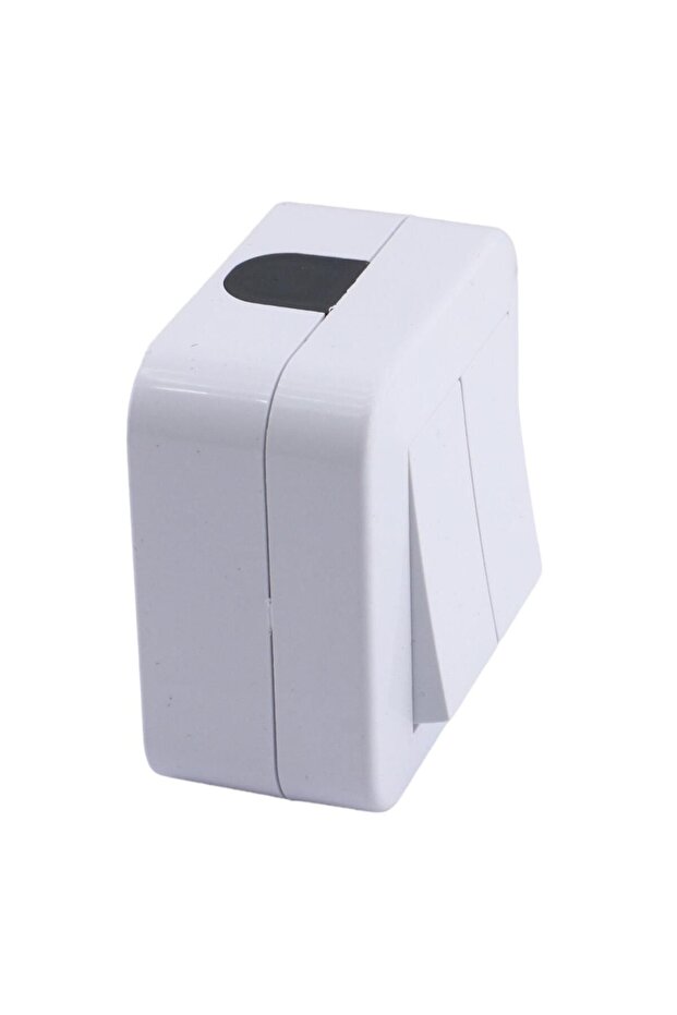 Surface Mounted Double Switch Button Nemliyer IP44 Electric Switch Double Socket Surface Mounted Wireless - 2