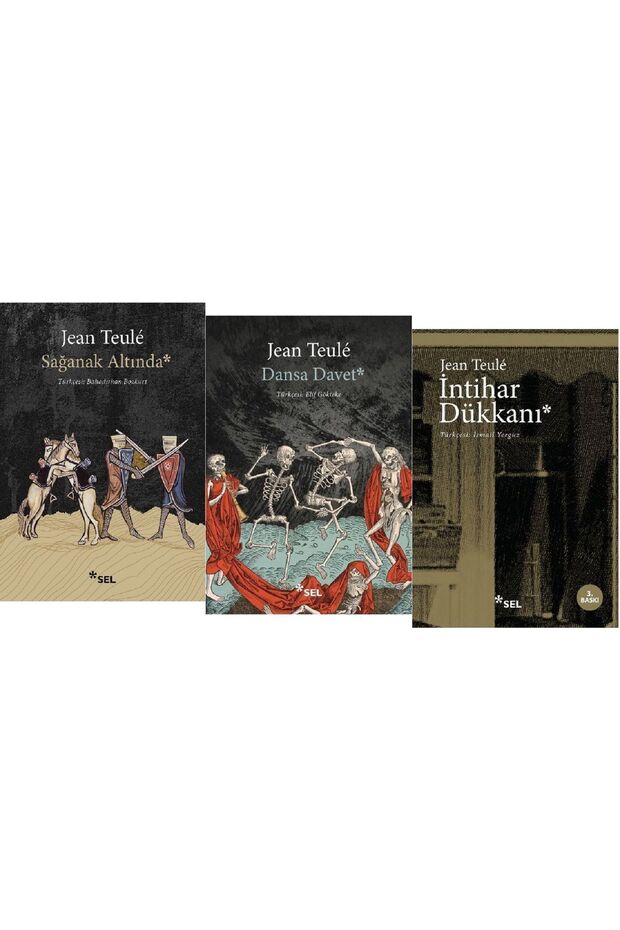 Sağanak Altında Intihar Dükkanı Dansa Davet / Jean Teule 3 Kitap Set