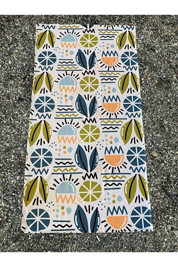Printed Beach Towel - 3