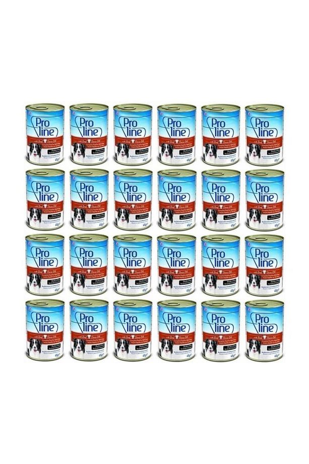 Biftekli Et Parçacıklı Köpek Konservesi 415 gr X 24 Adet - 1