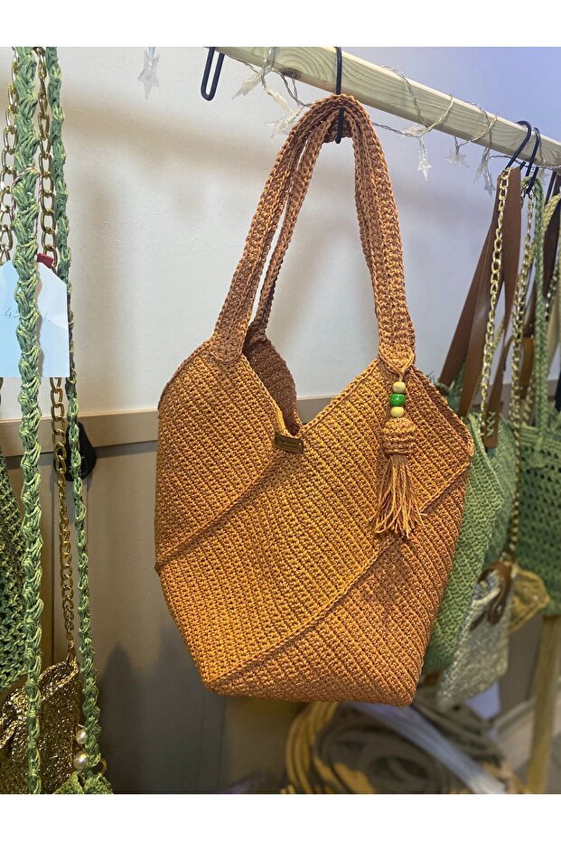 Hasır ip bulmaca çanta - 2