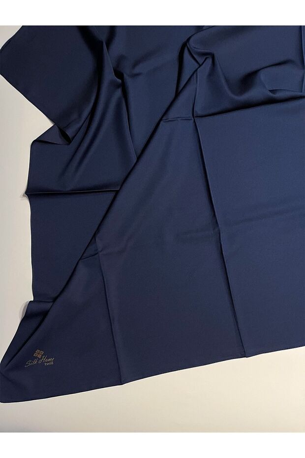 وشاح تويل بلون سادة - 1