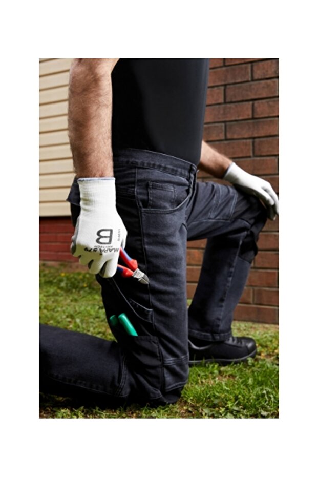 بنطال عمل ليكرا قوي - 3