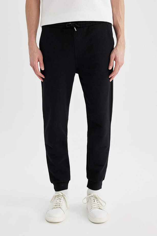 Slim Fit Basic Jogger Eşofman Altı - 4