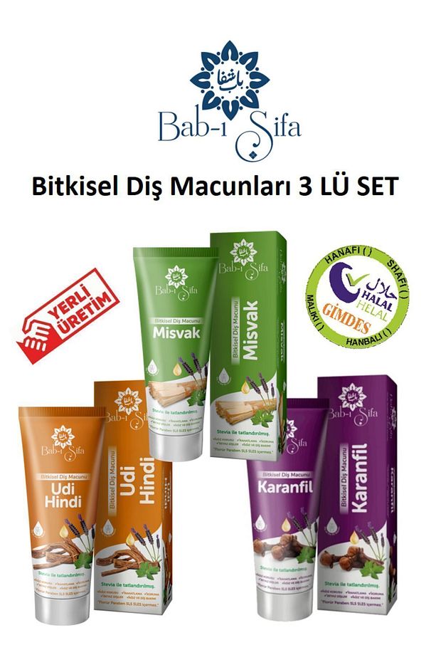 Bitkisel Diş Macunları 140 Gr. 3 Lü Set - 1