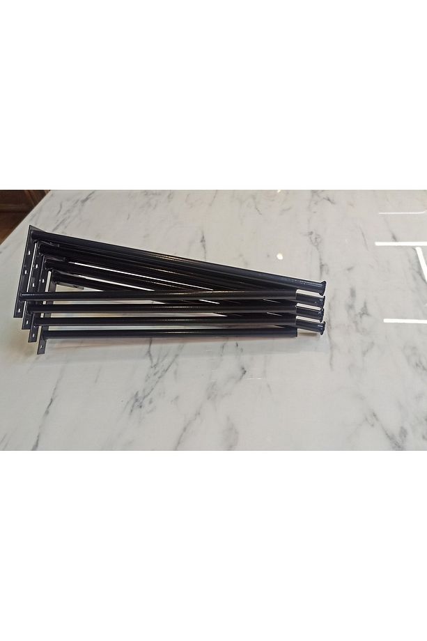 42 Cm Orta Sehpa Ayağı,kütük Sehpa Ayağı,bench Ayağı,tv Sehpa Ayağı,metal Demir Boru Ayak (4 ADET) - 7
