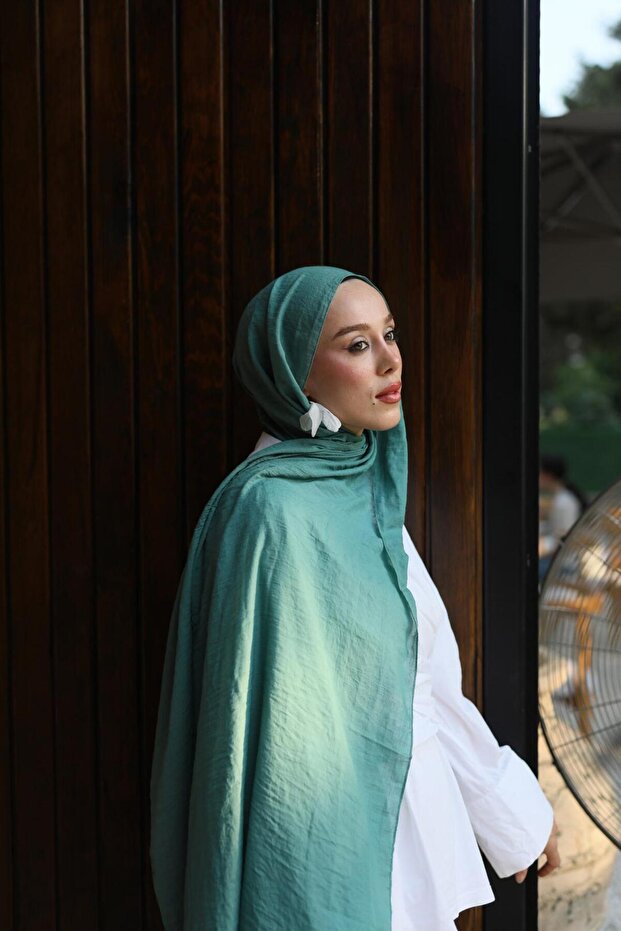 Neo Pamuk Şal Mint - 2