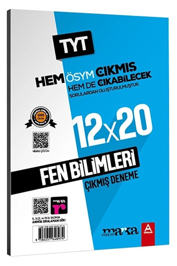 Tyt Fen Bilimleri Ösym Çıkmış Ve Çıkabilecek Sorulardan Oluşturulmuş Deneme Sınavı - 1