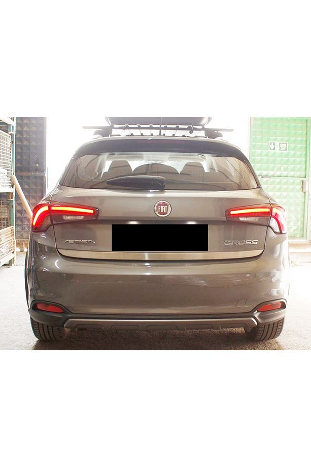 Fiat Egea Cross Krom Bagaj Alt Çıtası P.ÇELİK 2020 ve üzeri - 2