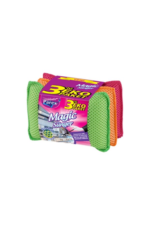 Magıc Sünger 3 Lü Eko Paket - 1
