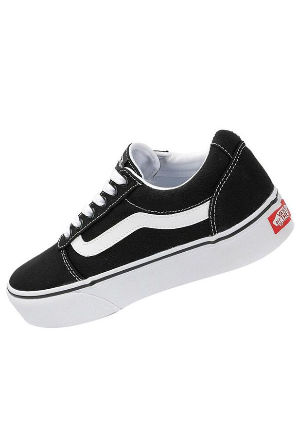 Wm Ward Platform Kadın Siyah Sneaker - 3