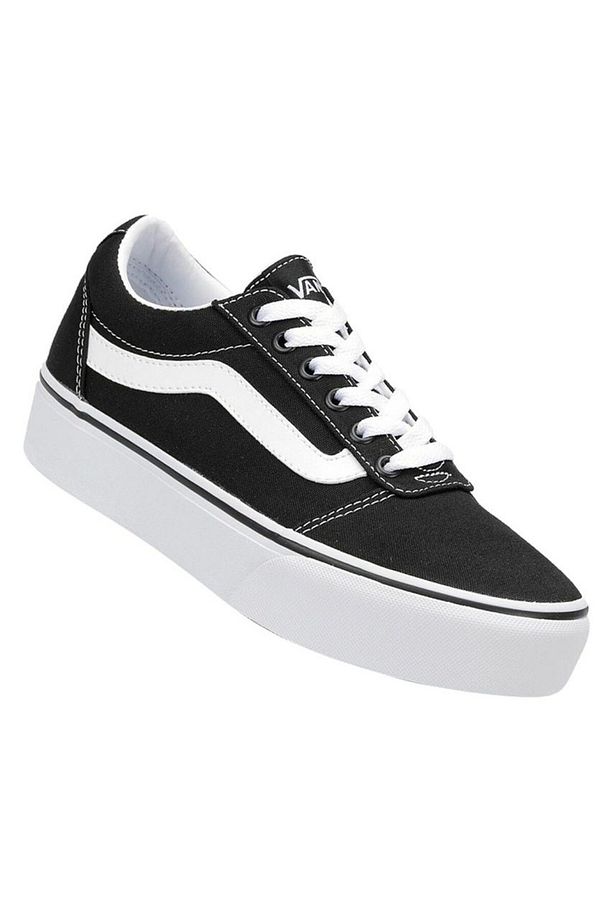 Wm Ward Platform Kadın Siyah Sneaker - 2