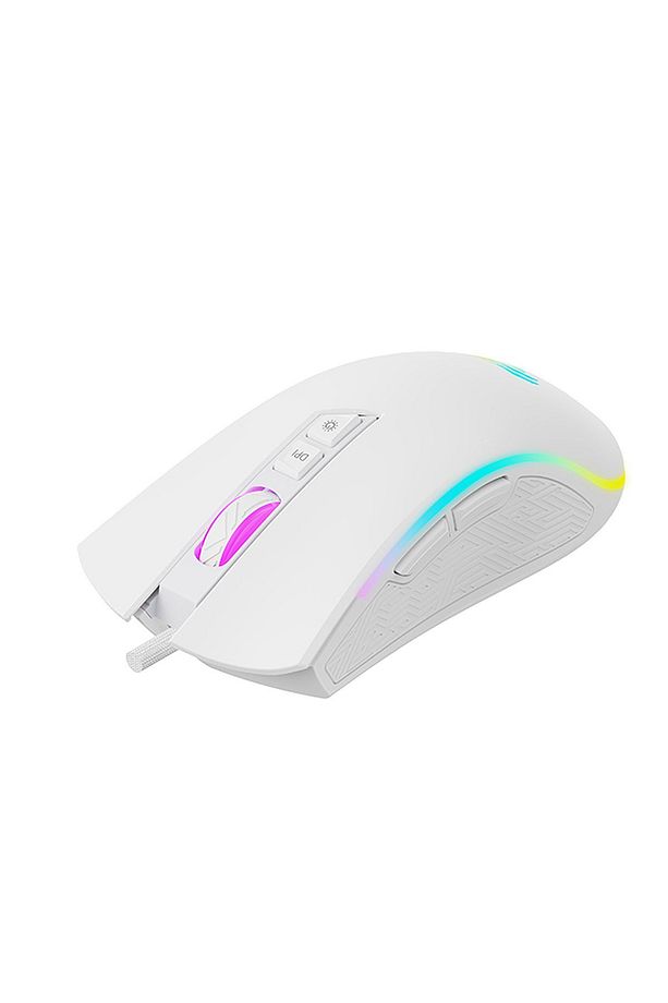 Gamenote MS1034 RGB Gaming Makrolu Programlanabilir Oyuncu Mouse - Beyaz - 4