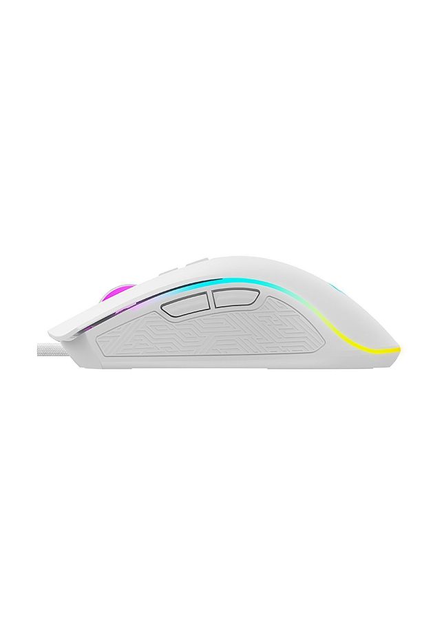 Gamenote MS1034 RGB Gaming Makrolu Programlanabilir Oyuncu Mouse - Beyaz - 5