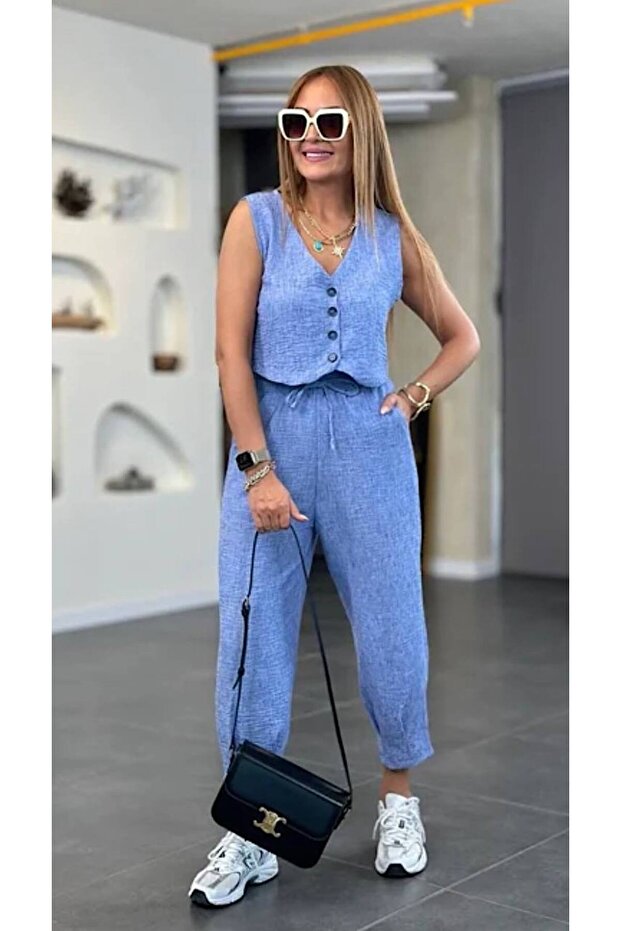 Assorted Raw Linen Set - 1