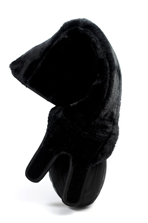 Unisex kışlık uzun kürklü kar botu - 3