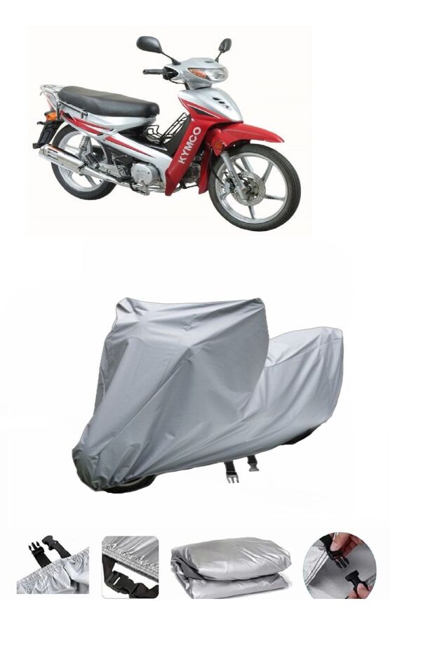 Kymco Aktiv 110 Waterproof Motorcycle Tarpaulin Rear Bag Compatible