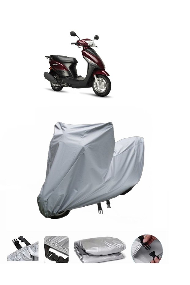 The Kuba Golf 100 Motorcycle Cover is not compatible with the rear Bag .