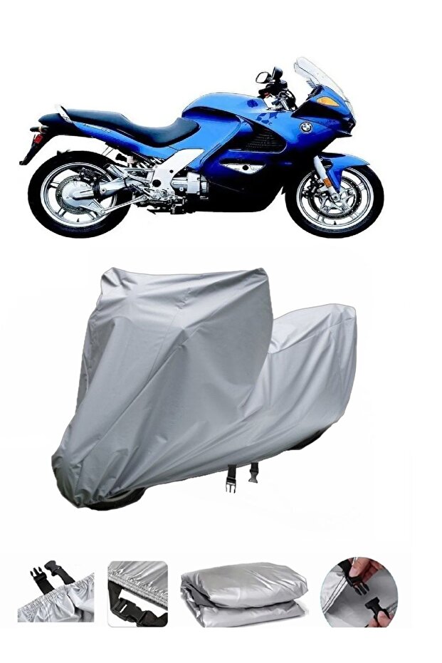 This BMW K 1200 GT motorcycle cover is not compatible with the rear Bag .