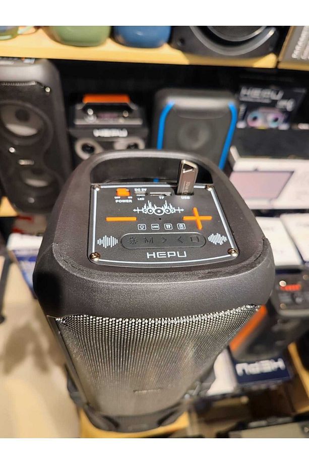 HP 959 Taşınabilir Şarjlı Rgb Bluetooth Hoparlör Extra Bass Performans - 4