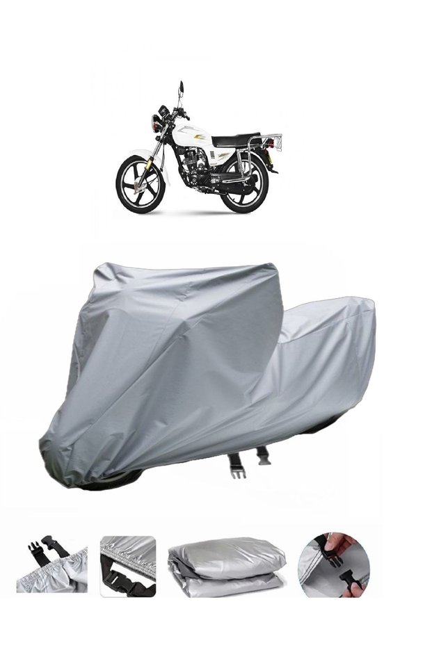 The YK 125-7D Apollo Motorcycle Cover is not compatible with the rear Bag .