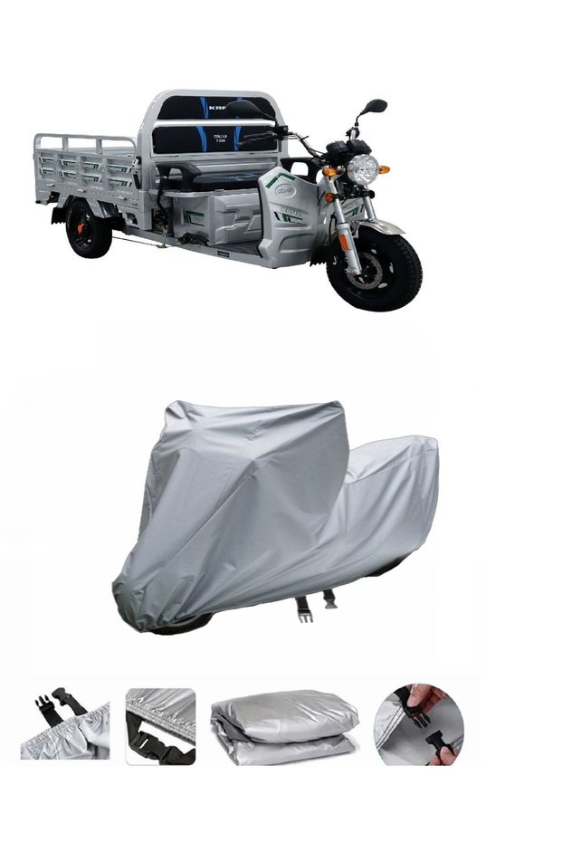 Kral Motor KR-13 Motorcycle Cover is Not Compatible with Rear Bag