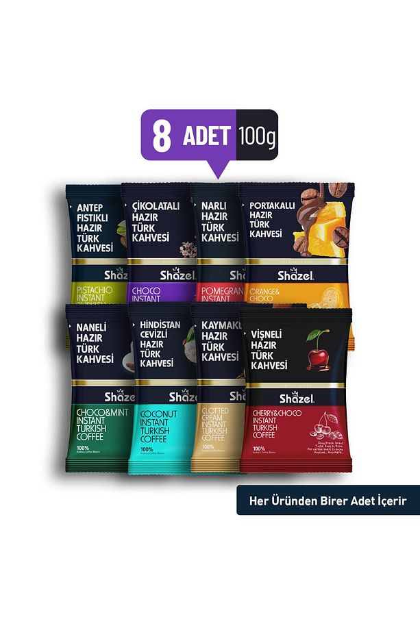 Hazır Karma Special Hazır Türk Kahvesi 8'li (100GR. X 8 ADET) - 1
