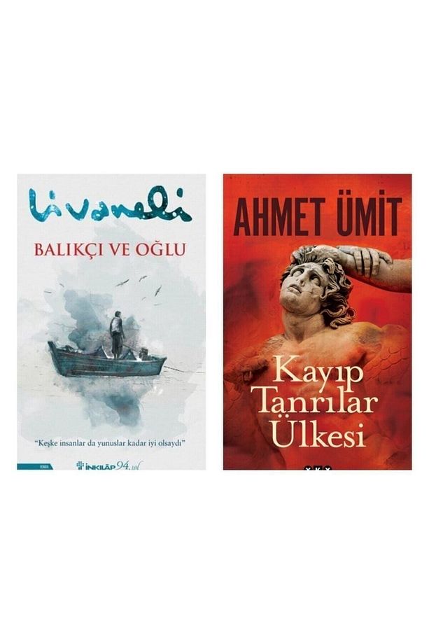 En Çok Okunan 2 Kitap Set Ahmet Ümit Kayıp Tanrılar Ülkesi-livaneli Balıkçı Ve Oğlu - 1