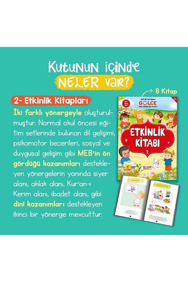Dini Eğitim Odaklı Timaş Okul Öncesi Eğitim Seti - Asuman Kılıç - 8