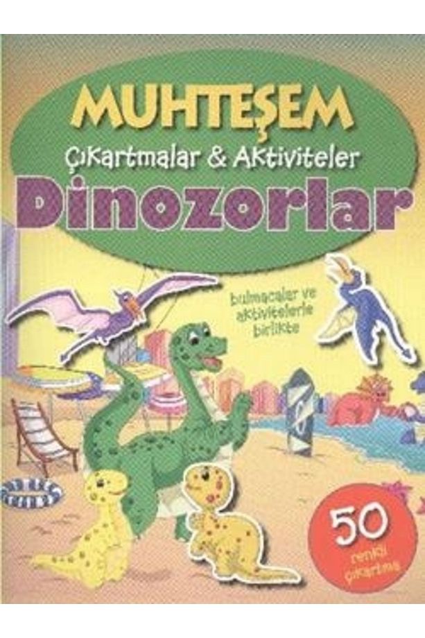 Muhteşem Çıkartmalar Aktiviteler - Dinozorlar - 1