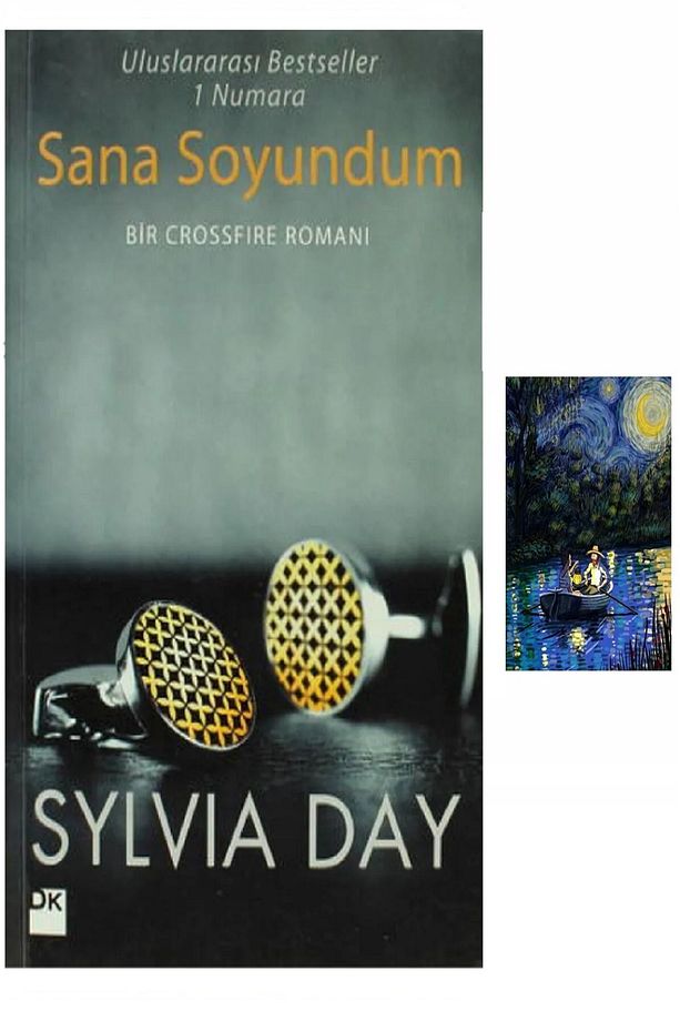 Sana Soyundum Sylvia Day (Koleksiyon Kitap) + Mavi Gece Stiker - 1