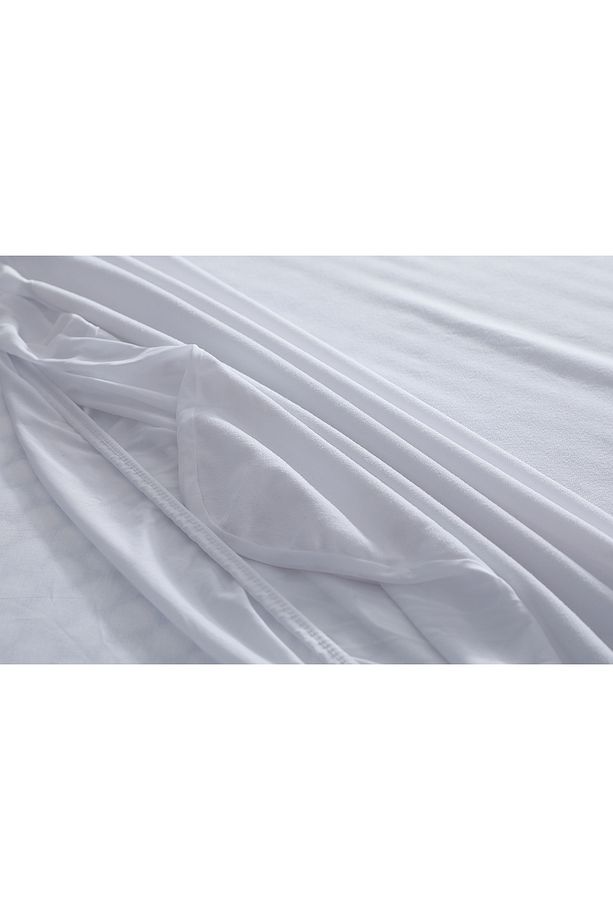 Softy Sıvı Geçirmez Fitted Alez 140 x 190 cm - Beyaz - 8