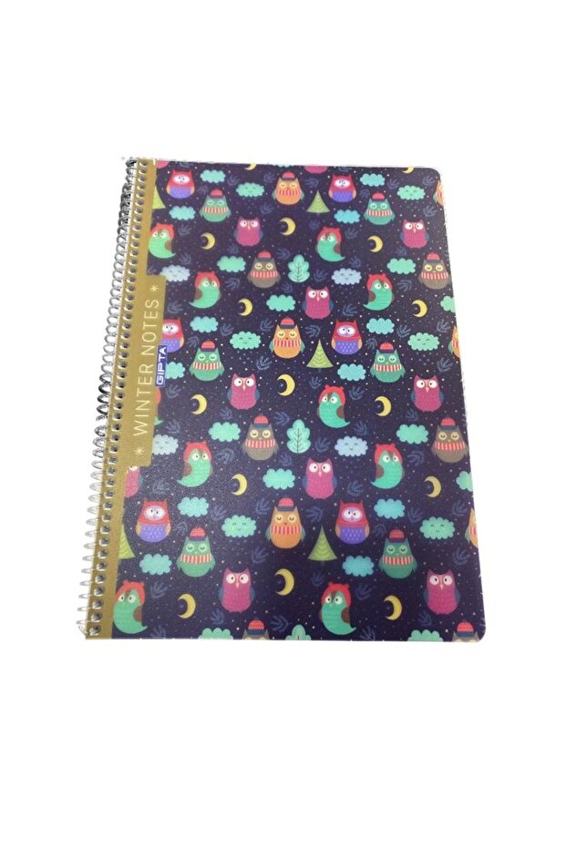 Gıpta 19*26 Checkered 80 Sheets Patterned Notebook - 1