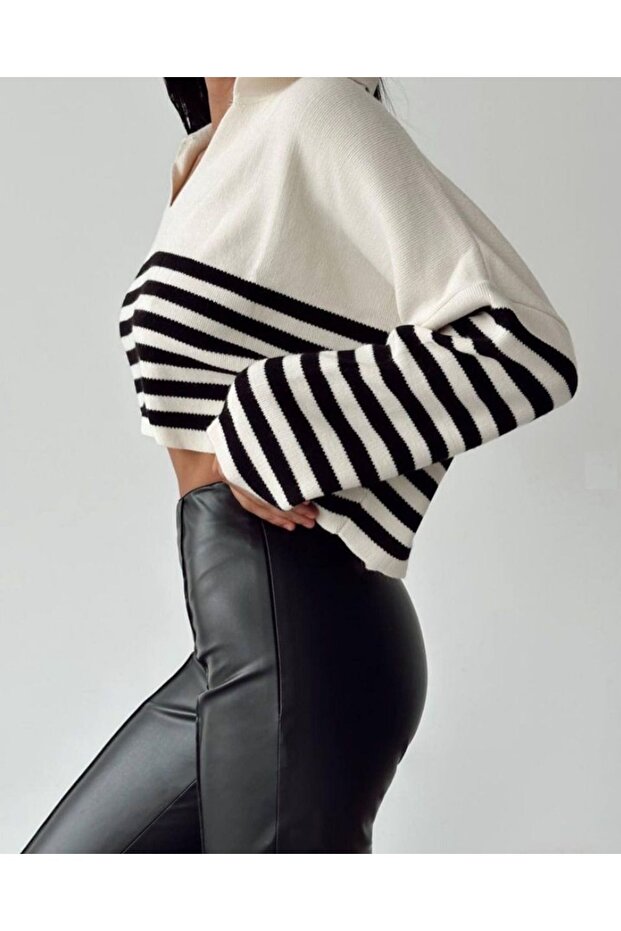 Çizgili Triko - 3
