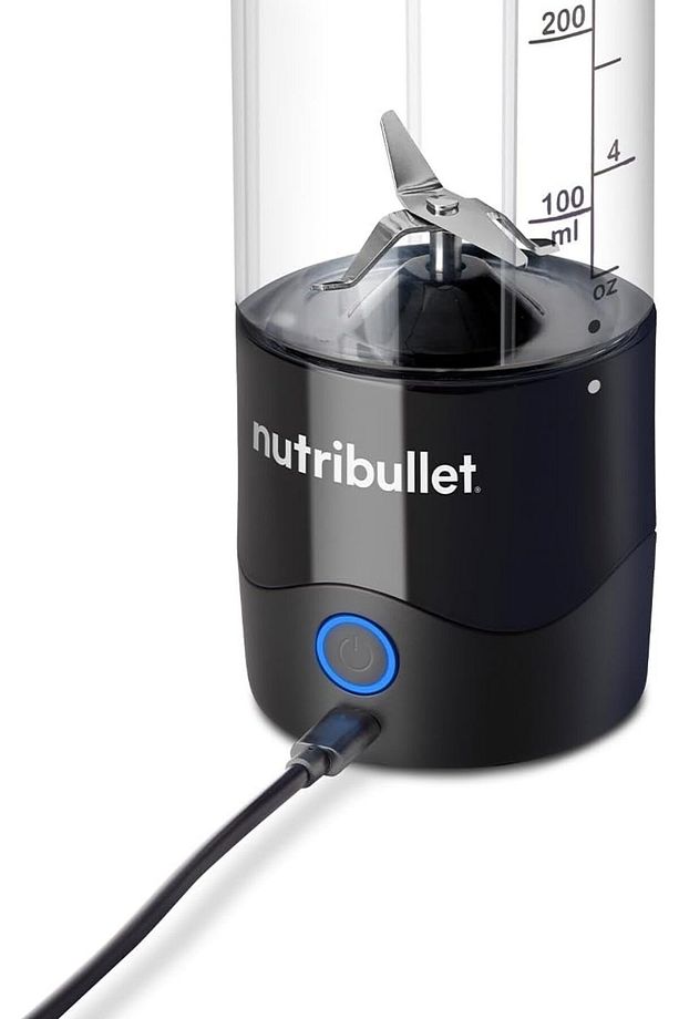 Hafif Taşınabilir Mini Blender, USB-C Şarjlı, Siyah - 3
