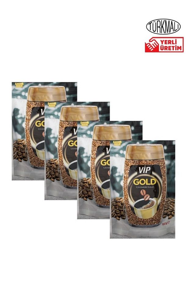 VİP KAHVE GOLD 100 GR X 4 ADET - 1