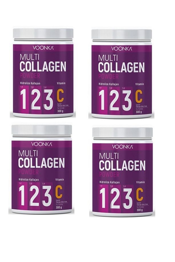 Tip 1,tip 2,tip 3 Hidrolize Kolajen 300 Gr X4 Adet - 1