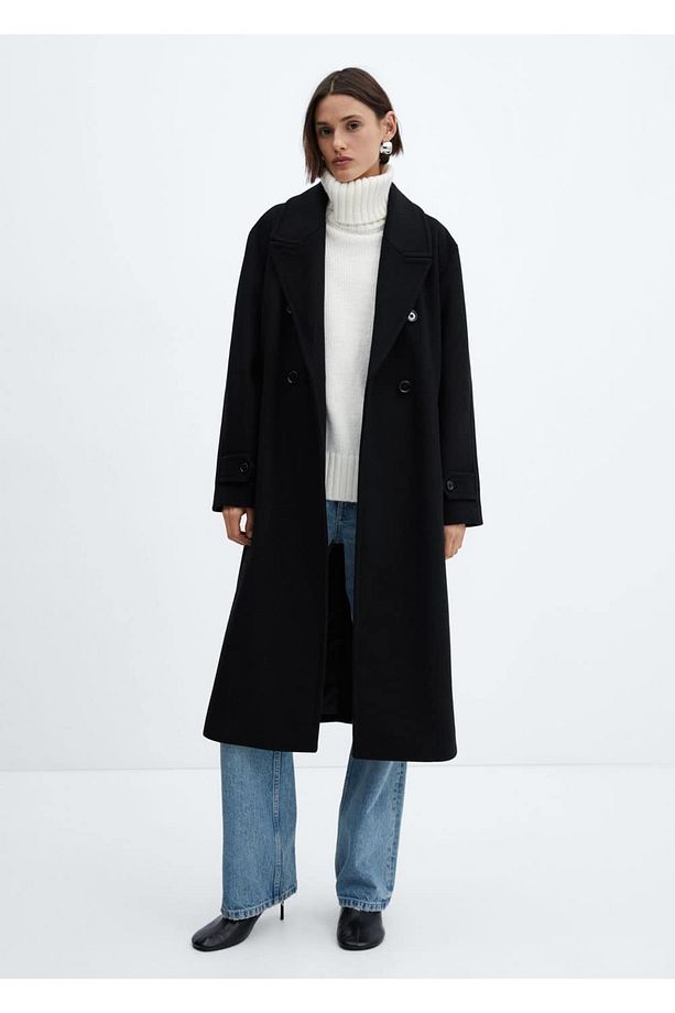 Oversize yün palto - 2