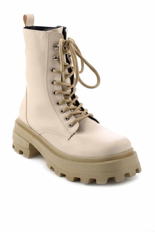 Bej Kadın Bot & Bootie K02566071009 - 3